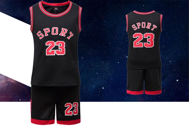 Multicolored Football Uniform Set for Kids